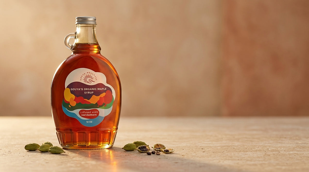 Cardamom Maple Syrup
