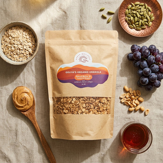 Peanut Butter & Concord Grape Granola
