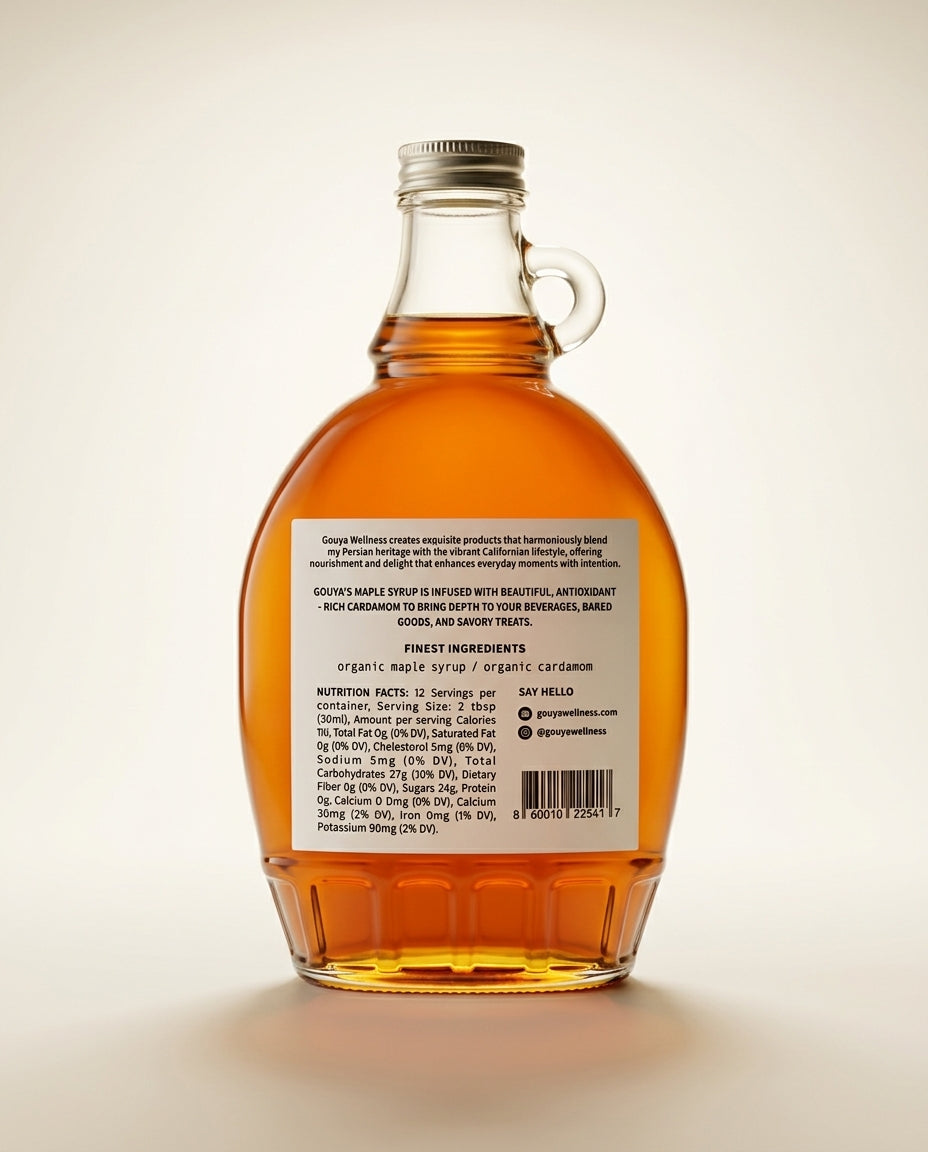 Cardamom Maple Syrup